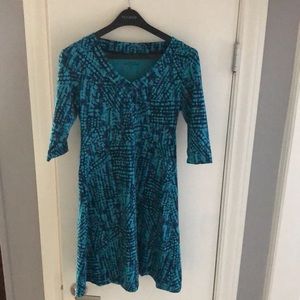 Edddie Bauer blue dress
